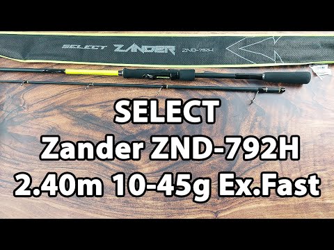 Спінінг Select Zander ZND-792H 2.40m 10-45g Ex.Fast