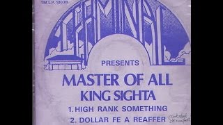 King Sighta - Check Me Foster ‎– Master Of All - 1978