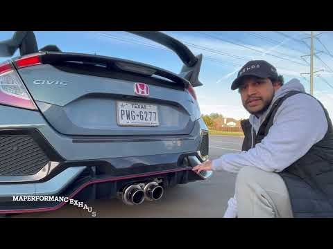 390 WHP Civic Type R (FK8) | HKS SPEC L V2 Exhaust Review