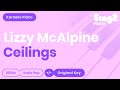 Lizzy McAlpine Ceilings Karaoke Piano