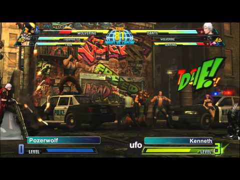 MVC3 - Pozerwolf vs Kenneth - UFO Ranbat 3.2 Grand Finals
