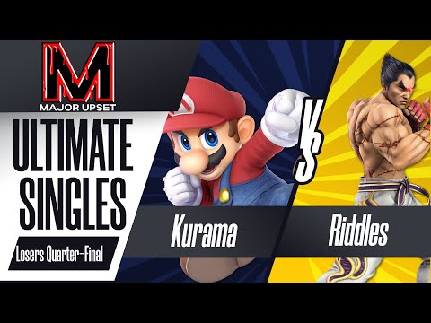Kurama (Mario) vs Riddles (Kazuya) - Ultimate Singles Top 8 - Losers Quarter-Final - MAJOR UPSET