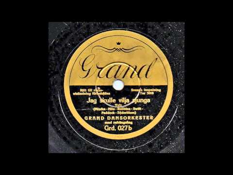 GRAND DANSORKESTER - JAG SKULLE VILJA SJUNGA