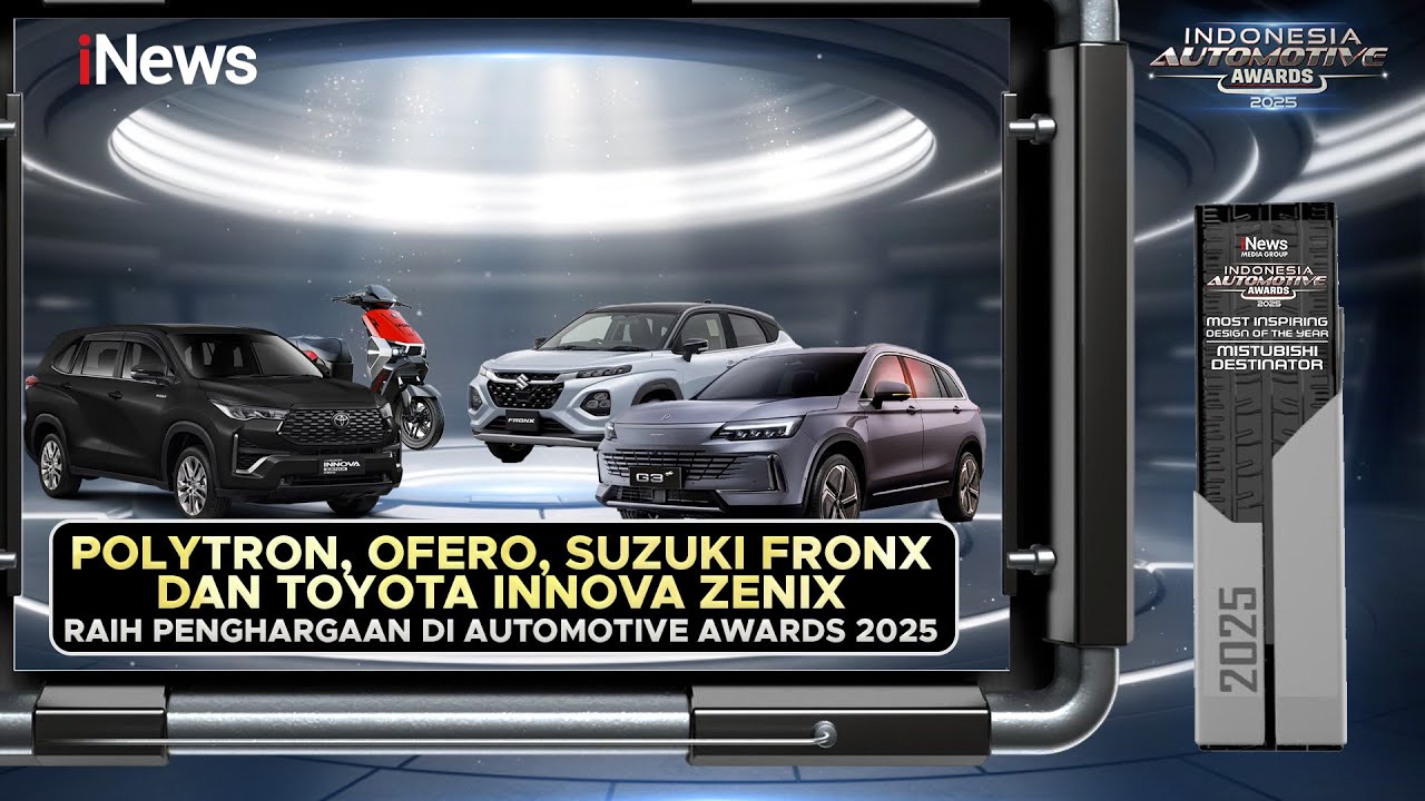 Polytron, Ofero, Suzuki Fronx dan Toyota Innova Zenix Raih Penghargaan di AUTOMOTIVE AWARDS 2025
