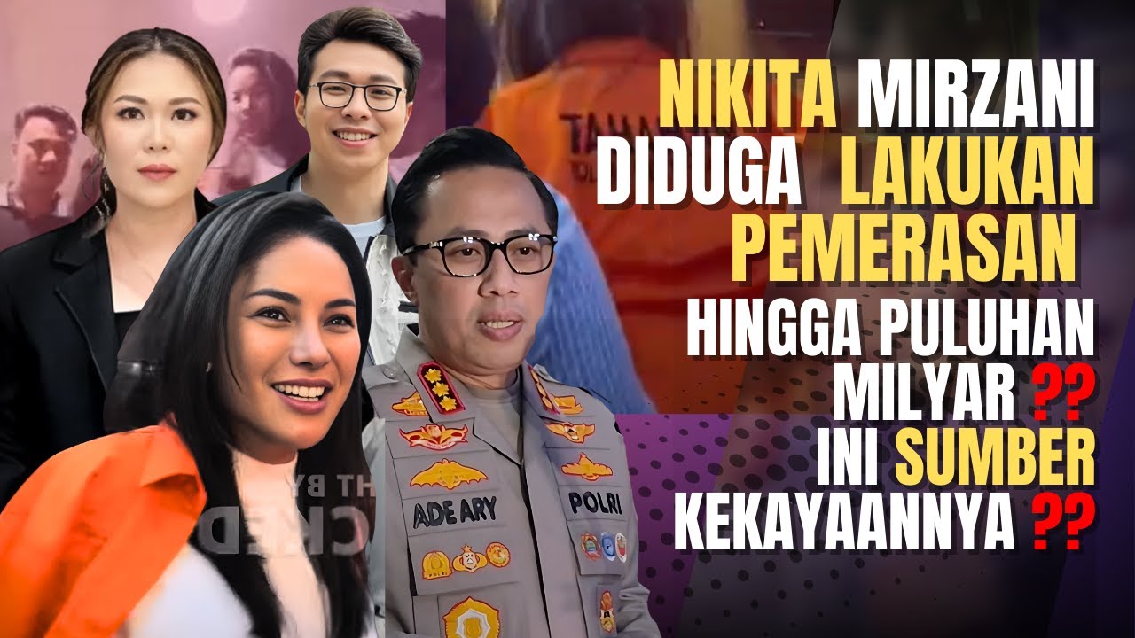 Nikita Mirzani Kembali Membuat Heboh! Diduga Terlibat Pemerasan Puluhan Miliar!
