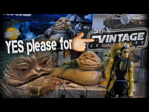 REVIEW: Opening Jabba's Throne | Hasbro 2010 Star Wars 3.75 set