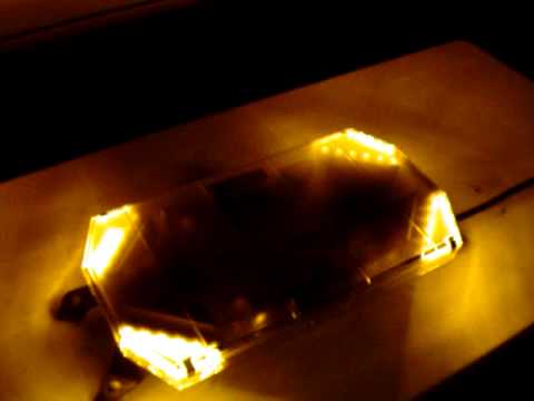 AMBER CODE 3 LED 2100 MINI LIGHT BAR