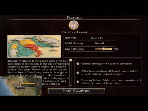 Etruscan League looting ROME in All Factions MOD! ROME 2 TOTALWAR