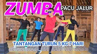 Download lagu ZUMBA AEROBIK TANTANGAN TURUN 5 KG 7 HARI mp3