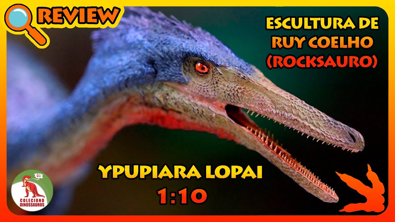 Ypupiara lopai - Escultura em Resina por Ruy G  Coelho (ROCKSAURO) - Review completo
