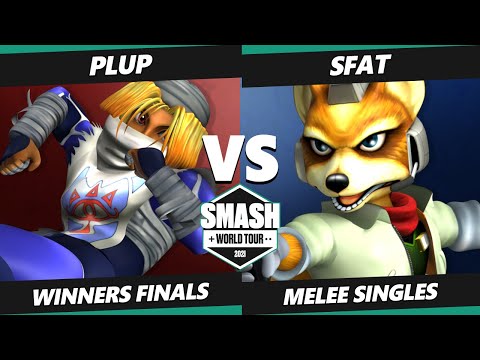 SWT NA West RF Winners Finals - Plup (Sheik) Vs. SFAT (Fox) SSBM Smash Melee Tournament
