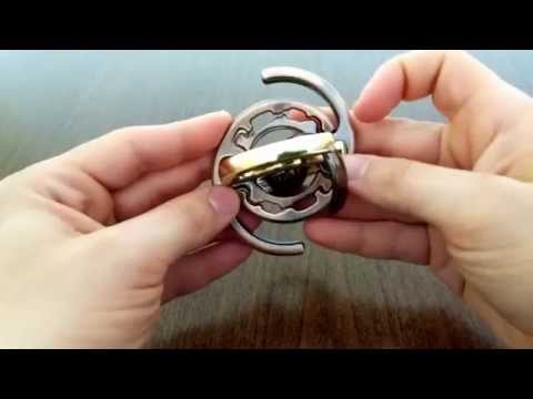 Solution for EZ Galaxy from Puzzle Master Metal Puzzles