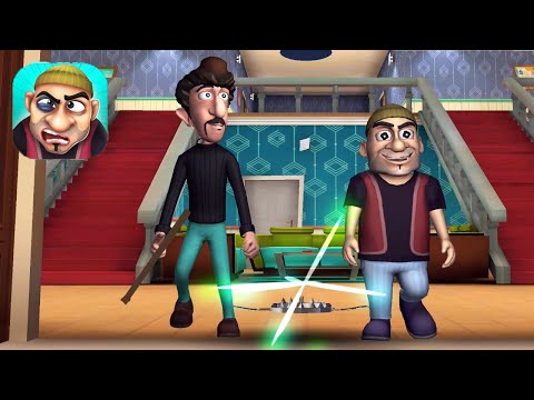 Scary Robber Home Clash - Gameplay Walkthrough Part 5 - All New Pranks Levels (Android IOS)