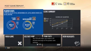 Cleveland @ Pittsburgh week 17 2017 sim