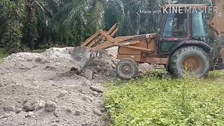 Download lagu Buat Jalan Rumah kampung.... backhoe super K Jalan kerja mp3
