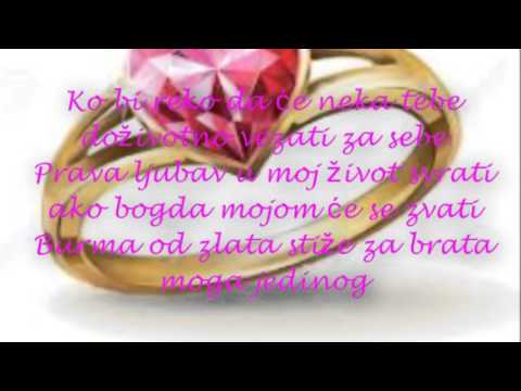 Sasa Kapor ft. Emir Đulovic - Burma (tekst)