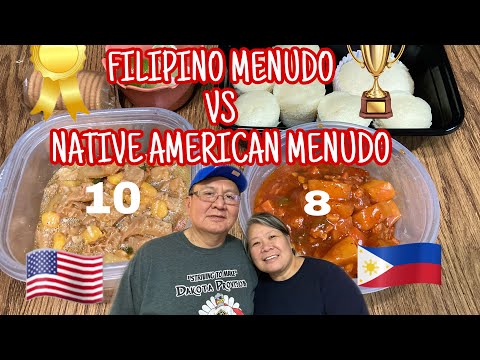 FILIPINO MENUDO VERSUS NATIVE AMERICAN MENUDO || WHICH ONE TASTES BETTER ?