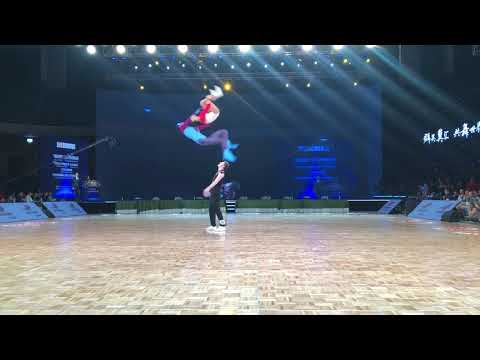 Final acro MCFS ERSHOV Mikhail   ZINCHENKO Maria 4 place China 2019