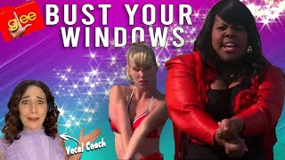 Vocal Coach Reacts Glee - Bust Your Windows | WOW! She was...