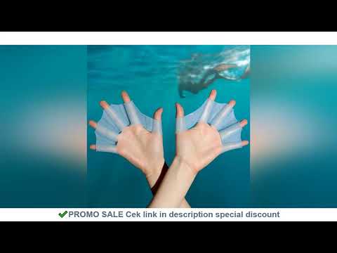 Silicone Swimming Fins Flipper Men Women Child Swim Pool Sport Professional Training Finger Hand Web