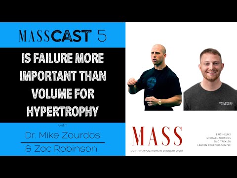 Ep. 229- Is Failure More Important Than Volume For Hypertrophy (ft. Dr. Zourdos & Zac Robinson)