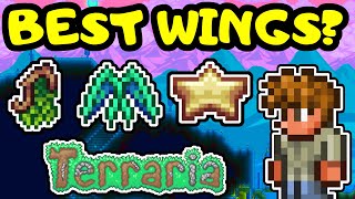 BEST AND EASIEST WINGS! Terraria Wings Guide! Best Wing Progression Guide for Terraria Journey
