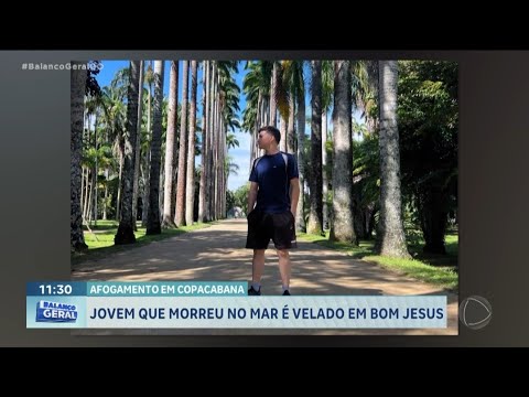JOVEM QUE MORREU NO MAR É VELADO EM BOM JESUS DE GOIÁS 