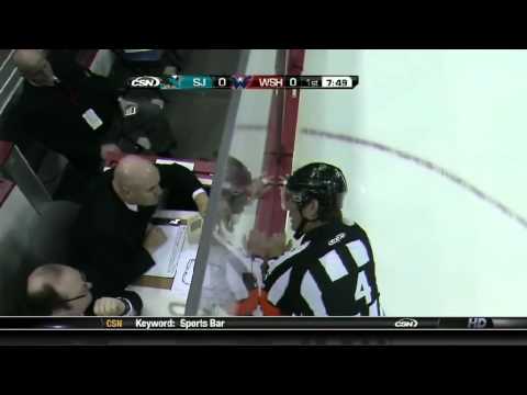Capitals | Sharks 2/8/2011 - Early Whistle & No Goal