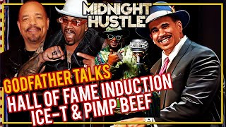 Godfather on WWE HOF &amp; Beef w/ Rapper/Actor Ice T &amp; Real Pimps | Midnight Hustle