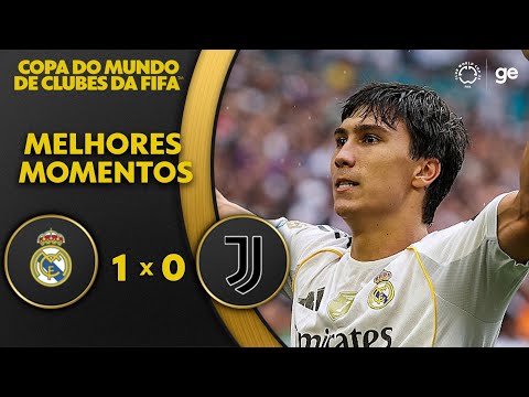 Gols e lances de Real Madrid x Juventus