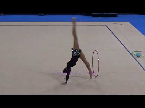 Monija CEBASEK (SLO) hoop - 2015 Stuttgart worlds Qualifs