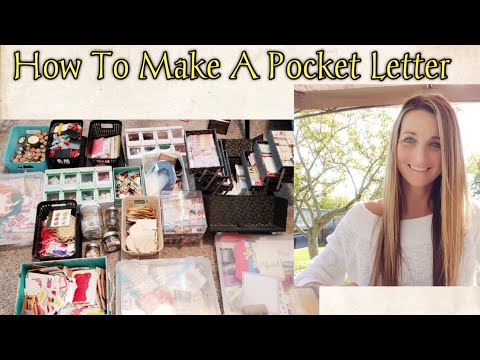 How To Make A Pocket Letter  Let Me Show You Video
