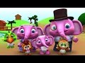 Rig A Jig Jig Nursery Rhymes For Children Kindergarten Songs