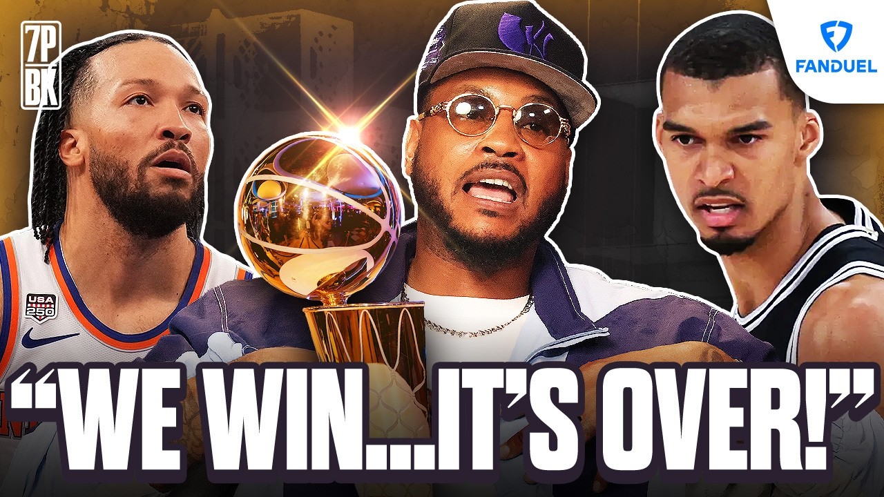 Carmelo Anthony's Message to the Knicks Before Game 4 of the NBA Finals