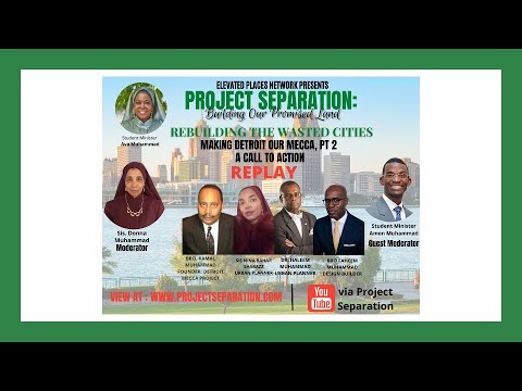PROJECT SEPARATION: BUILDING OUR PROMISED LAND