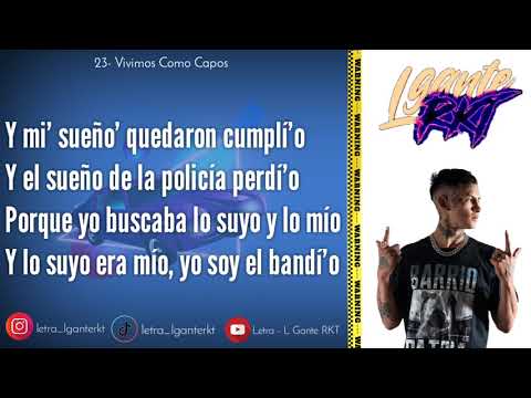 Letra/Lyrics | Vivimos Como Capos - L GANTE x Yubeili x Homer El Mero Mero