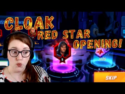 Cloak Red Star Opening!! New opening theory confirmed?!? Marvel Strike Force, MSF