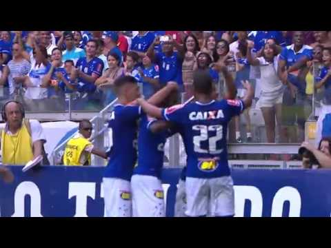 GOL DE ALISSON - CRUZEIRO 2 X 0 GUARANI MG - CAMPEONATO MINEIRO - 2016