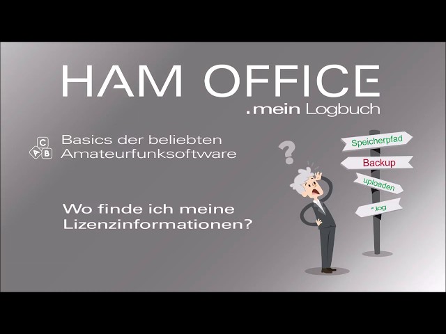 Youtube-Startbild zu HAM OFFICE Basics: Wo Sie die Lizenzinformationen Ihres Programms finden