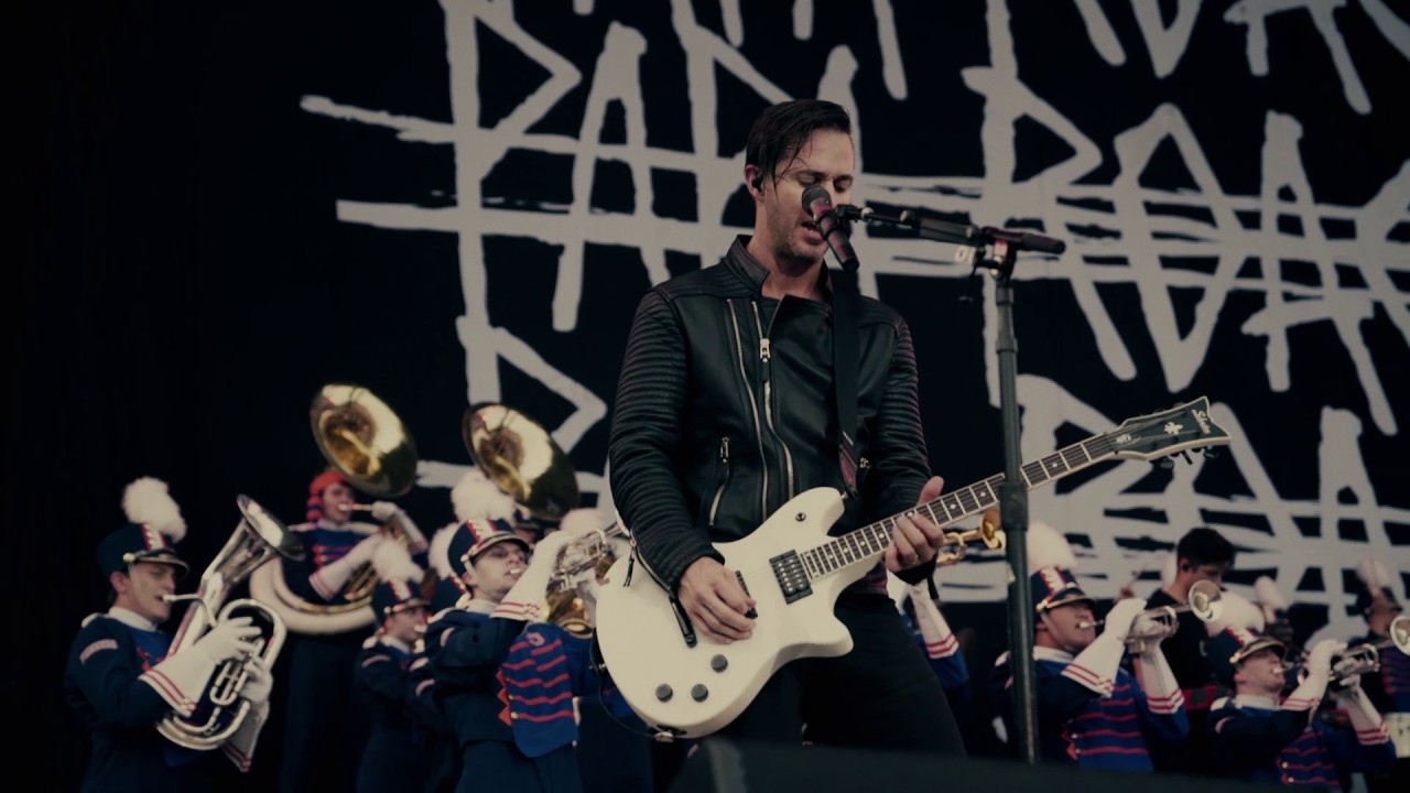 Papa Roach - Born For Greatness (Live at ROTR with Olentangy Orange High School Marching Band) - YouTube