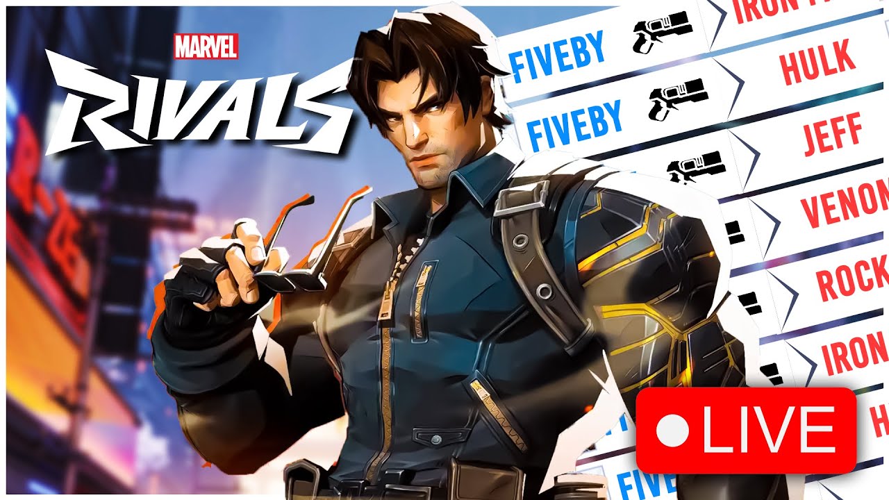 🔴 LIVE - GETTING OUT OF GOLD (Marvel Rivals)