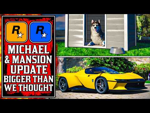 Rockstar is Finally Doing it.. (New GTA Online Michael & Mansions Update)