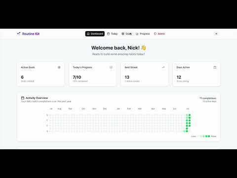 RoutineKit video preview