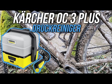Kärcher OC 3 Plus Erfahrungen: Fahrrad-Reiniger & Druckreiniger - Mobile Akku Outdoor Cleaner