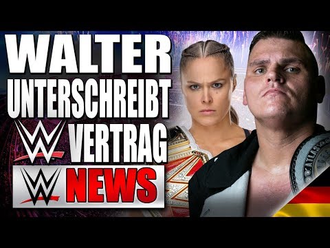 Walter unterschreibt bei der WWE, Große Änderung bei NXT UK | WWE NEWS 89/2018 Video