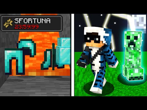 MINECRAFT MA È TUTTO SFORTUNATO PER 24 ORE!!