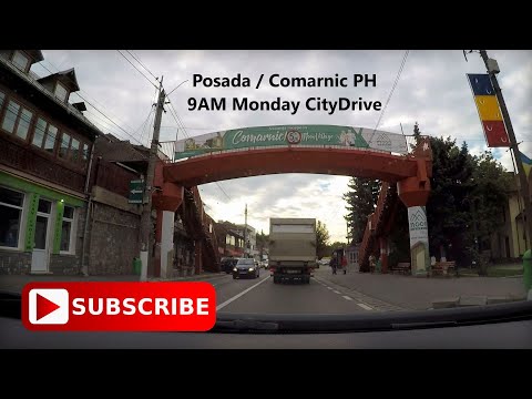 Traseu Posada - Comarnic DN1 / Prahova RO | 9AM Monday City Drive / Dash Cam Video | 26 Sept. 2022