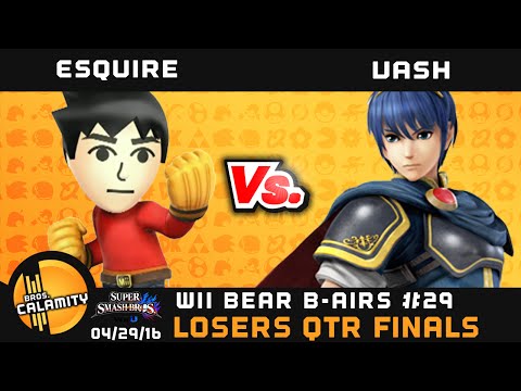 WBB #29 | Esquire (Brawler) vs Vash (Marth) - Losers Qtr Finals - Sm4sh
