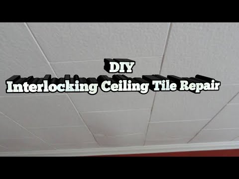 image-How big is a standard drop ceiling tile?