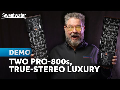 Total Stereo Immersion: Dual Behringer Pro-800 Synths for 3D Analog Soundscapes — Daniel Fisher
